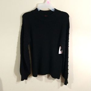 Vince Camuto rich black sweater NWT
